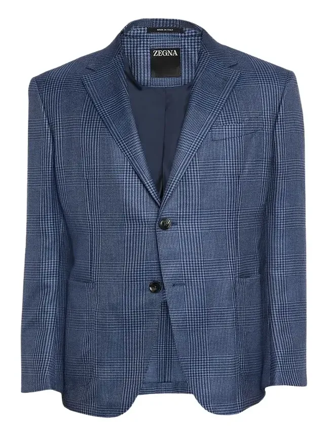 Men's Cashmere and Silk Prince Of Wales Sport Coat Men's Cashmere and Silk Prince Of Wales Sport Coat