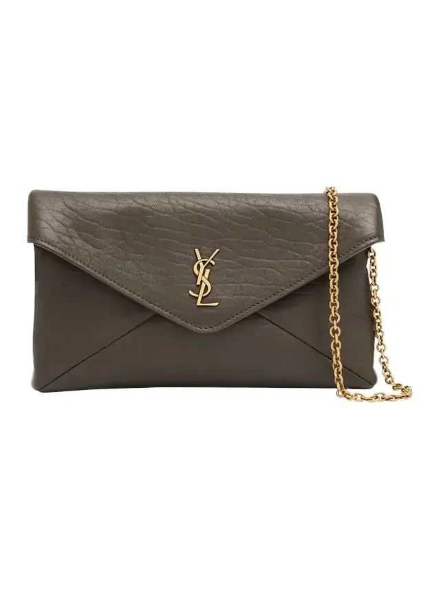 Cassandre Small Grain Leather Pouch Shoulder Bag Cassandre Small Grain Leather Pouch Shoulder Bag