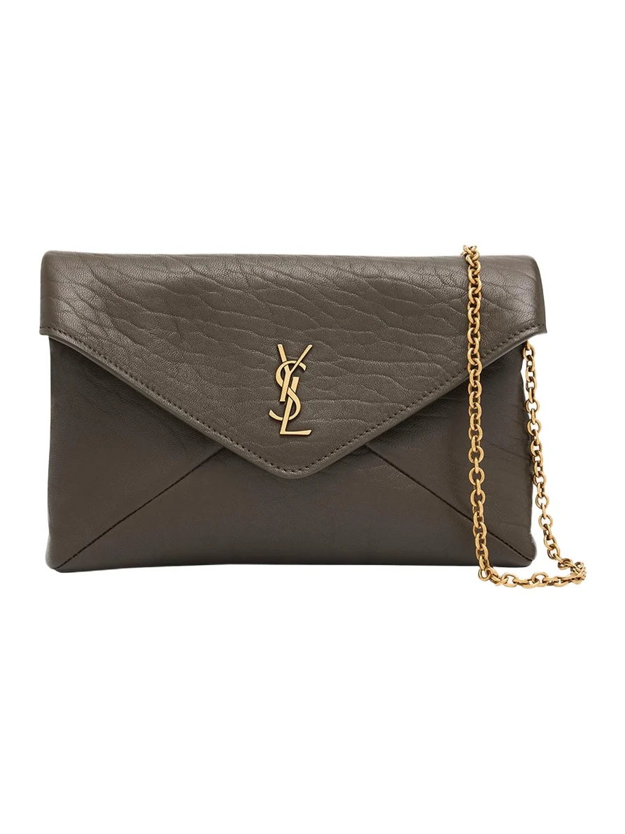 Cassandre Small Grain Leather Pouch Shoulder Bag Cassandre Small Grain Leather Pouch Shoulder Bag