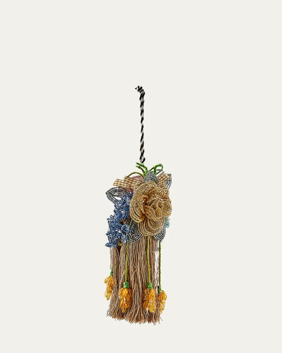 MacKenzie-Childs Field Study Beaded Tassel | Thumbnail 2