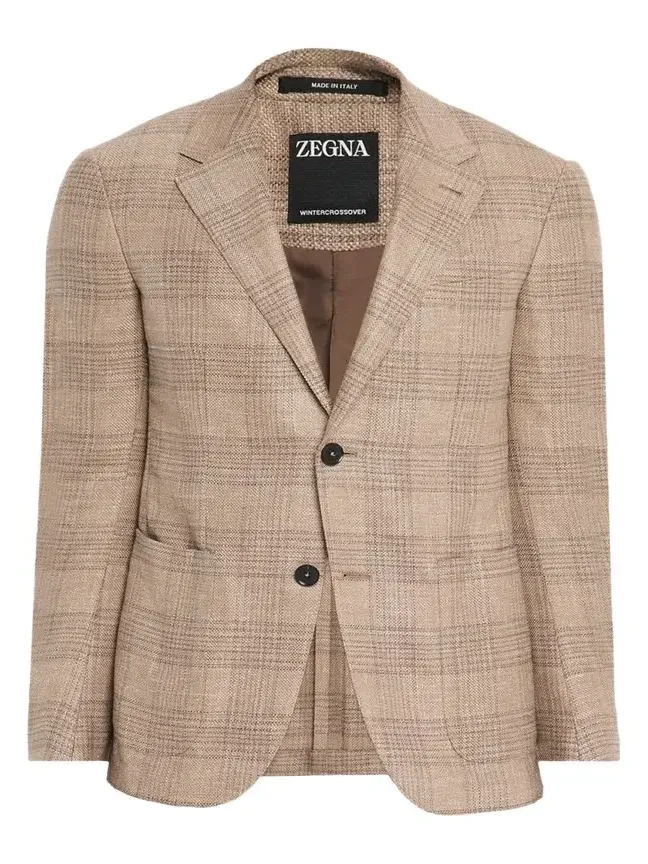 Men's Winter Crossover Large Plaid Sport Coat Men's Winter Crossover Large Plaid Sport Coat