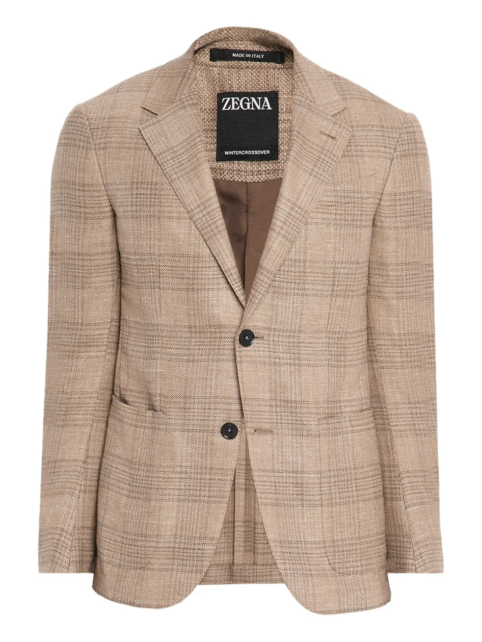 Men's Winter Crossover Large Plaid Sport Coat