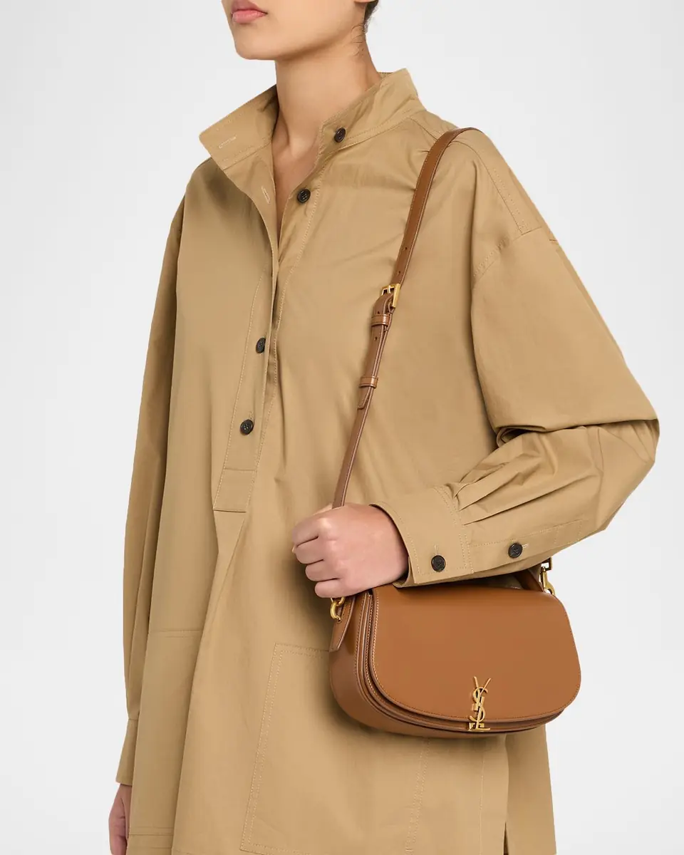 Saint Laurent Voltaire YSL Top-Handle Bag in Leather | Thumbnail 6 Saint Laurent Voltaire YSL Top-Handle Bag in Leather | Thumbnail 6