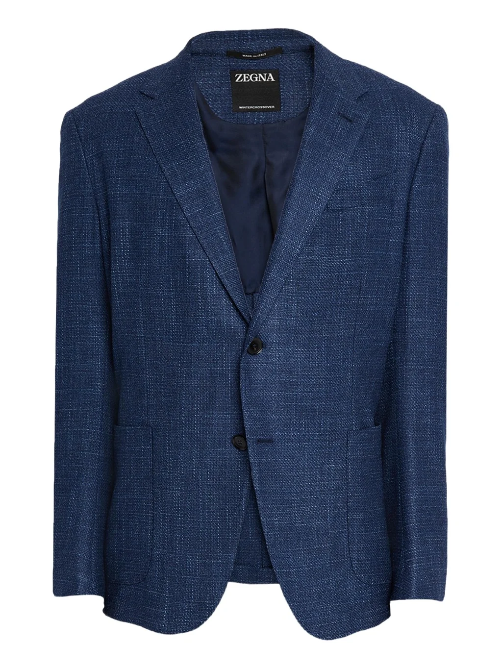 Zegna Men's Textured Winter Crossover Blazer