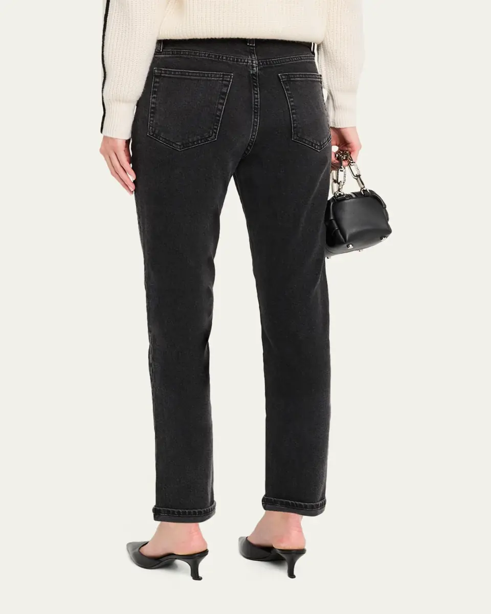 Frame The Borrowed Straight-Leg Jeans | Thumbnail 3