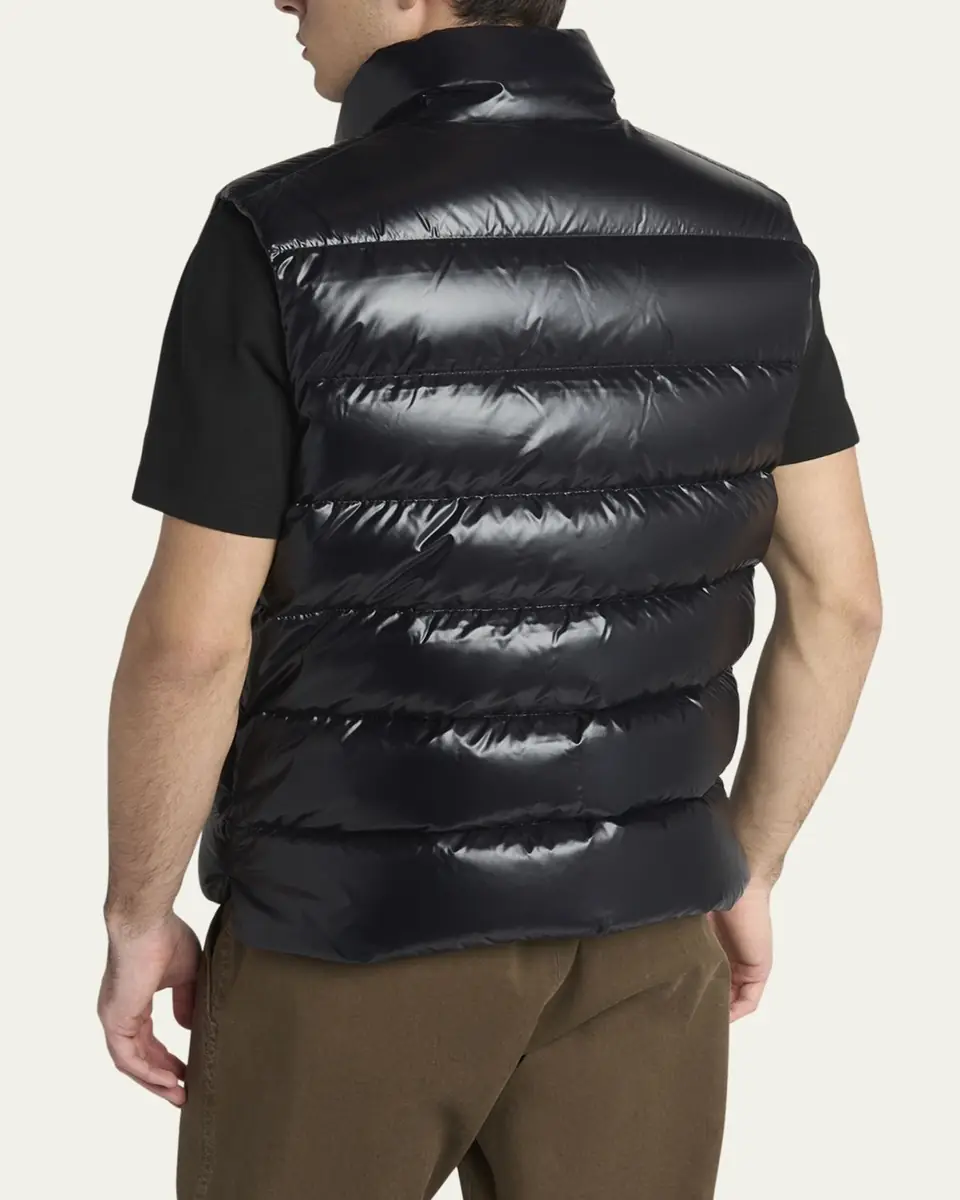Moncler Men's Tibb Nylon Down Puffer Vest | Thumbnail 3