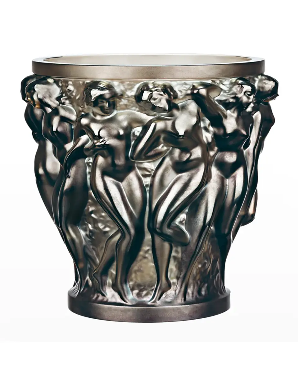 Lalique Bacchantes Small Bronze Vase | Thumbnail 2