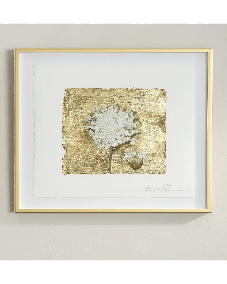 RFA Fine Art "Gold and Lace" Giclee on Paper Wall Art | Thumbnail 2 RFA Fine Art "Gold and Lace" Giclee on Paper Wall Art | Thumbnail 2