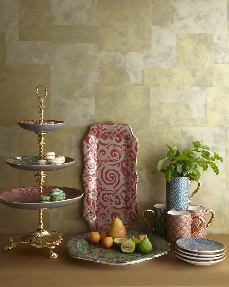 L'Objet Fortuny Rectangular Platter | Thumbnail 2 L'Objet Fortuny Rectangular Platter | Thumbnail 2
