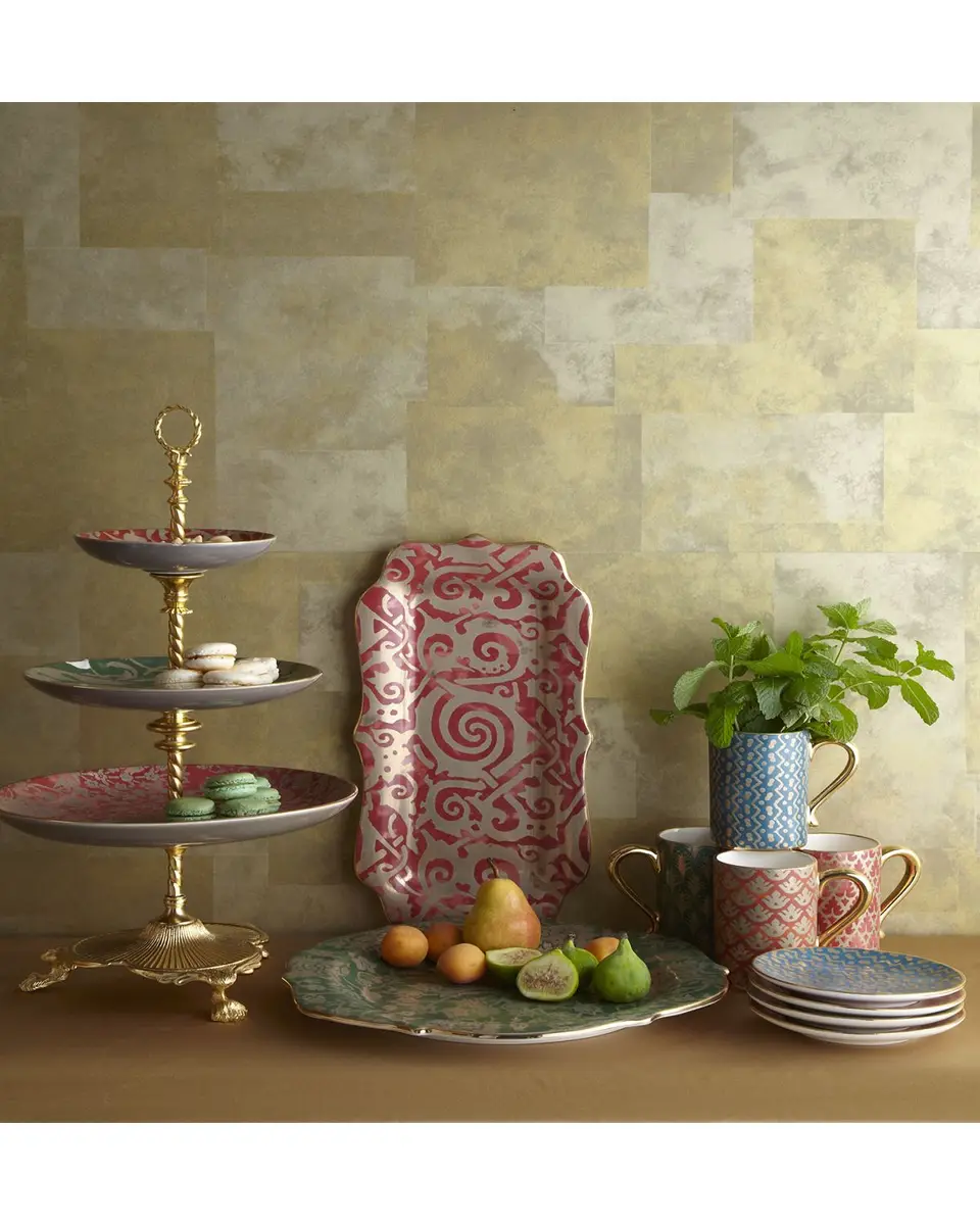 L'Objet Fortuny Rectangular Platter | Thumbnail 4 L'Objet Fortuny Rectangular Platter | Thumbnail 4