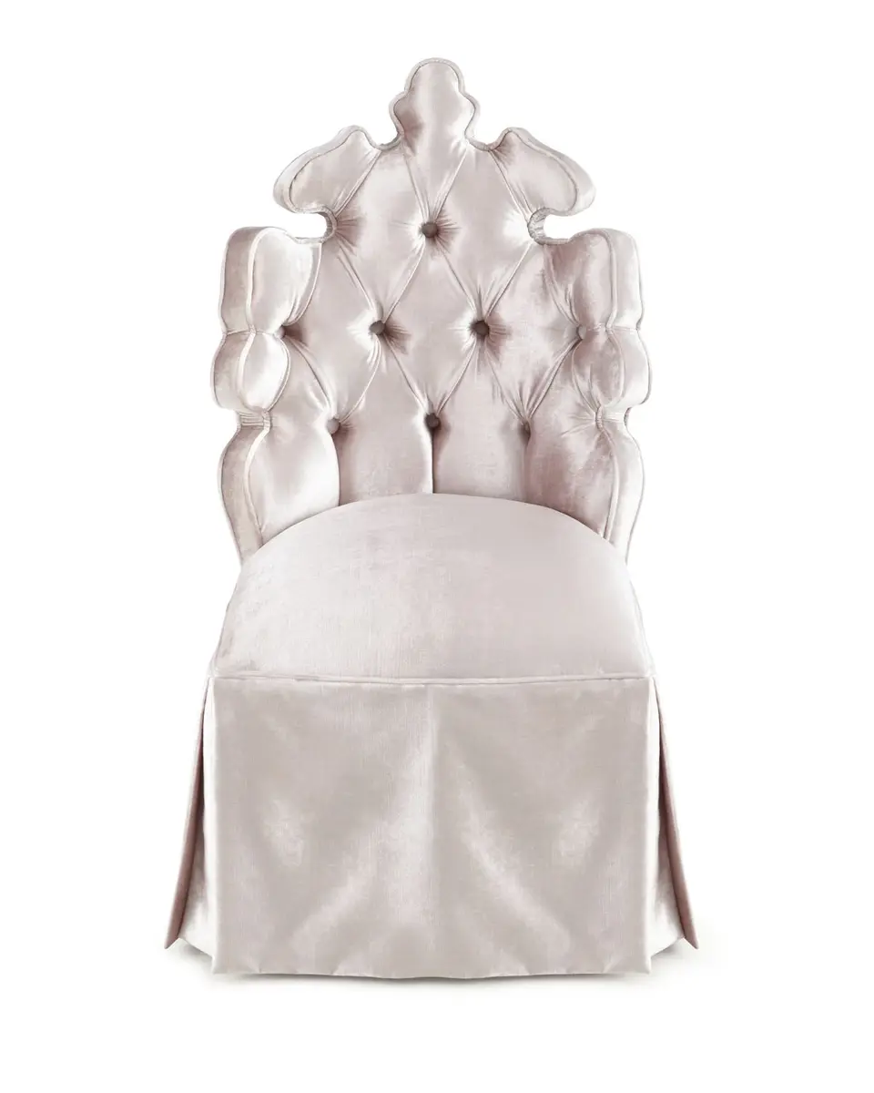 Haute House Isabella Blush Vanity Seat