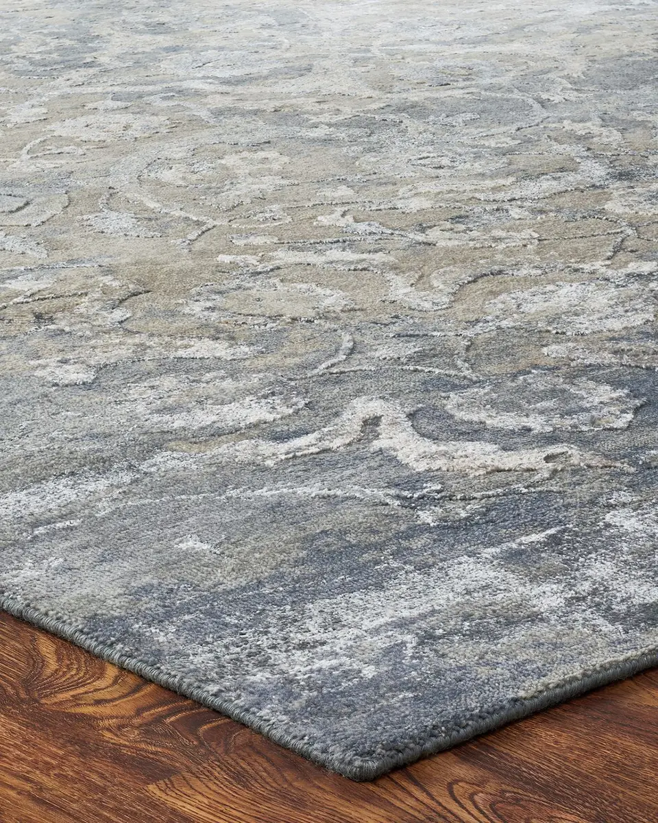 Haven & Loom Aquamarine Hand-Knotted Rug | Thumbnail 3