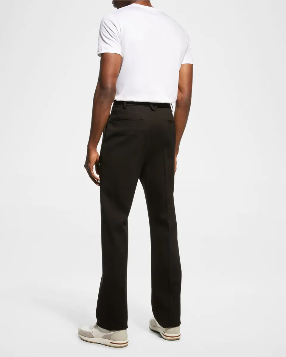 Loro Piana Men's Silk Cotton Jersey T-Shirt | Thumbnail 2