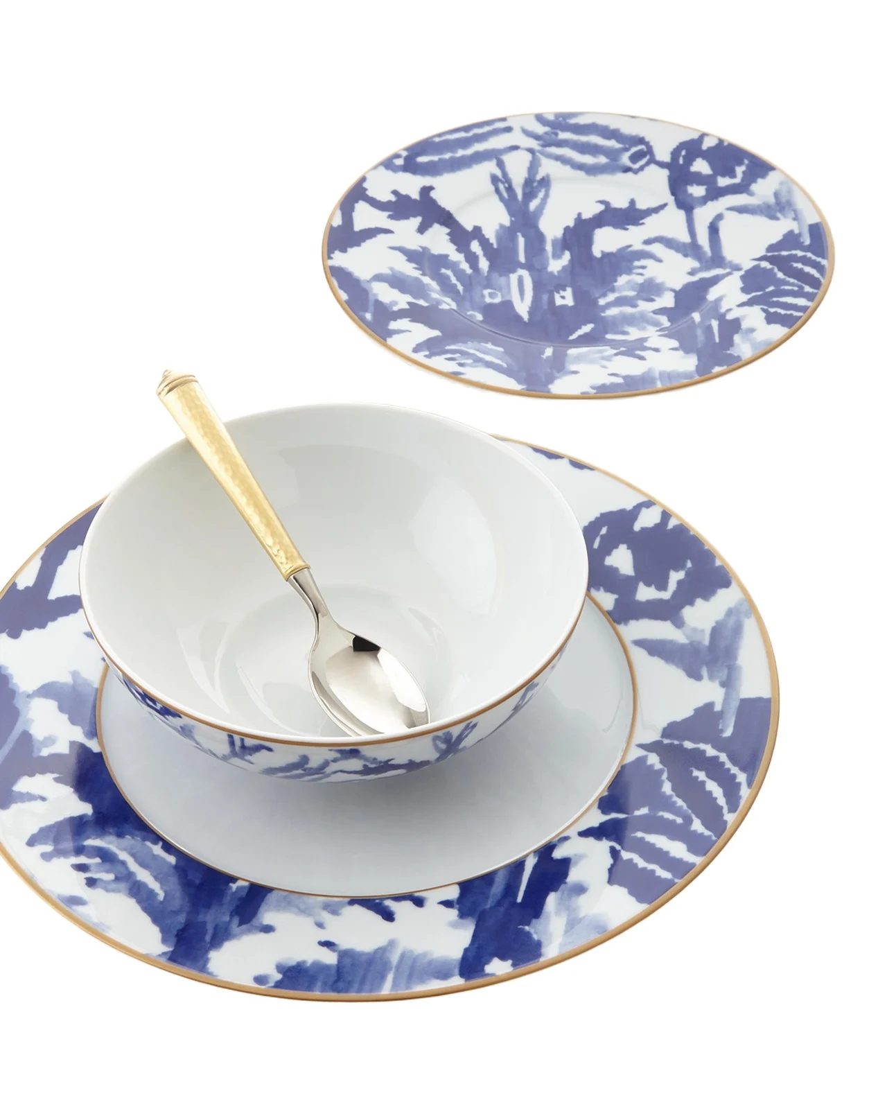 Neiman Marcus 12-Piece Coastal Chic Dinnerware Set