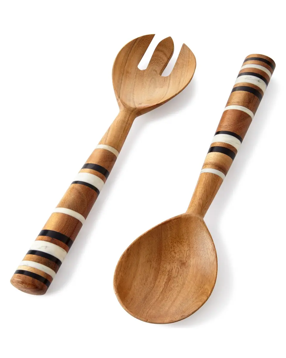 Juliska Stonewood Stripe 2-Piece Salad Serving Set | Thumbnail 3 Juliska Stonewood Stripe 2-Piece Salad Serving Set | Thumbnail 3