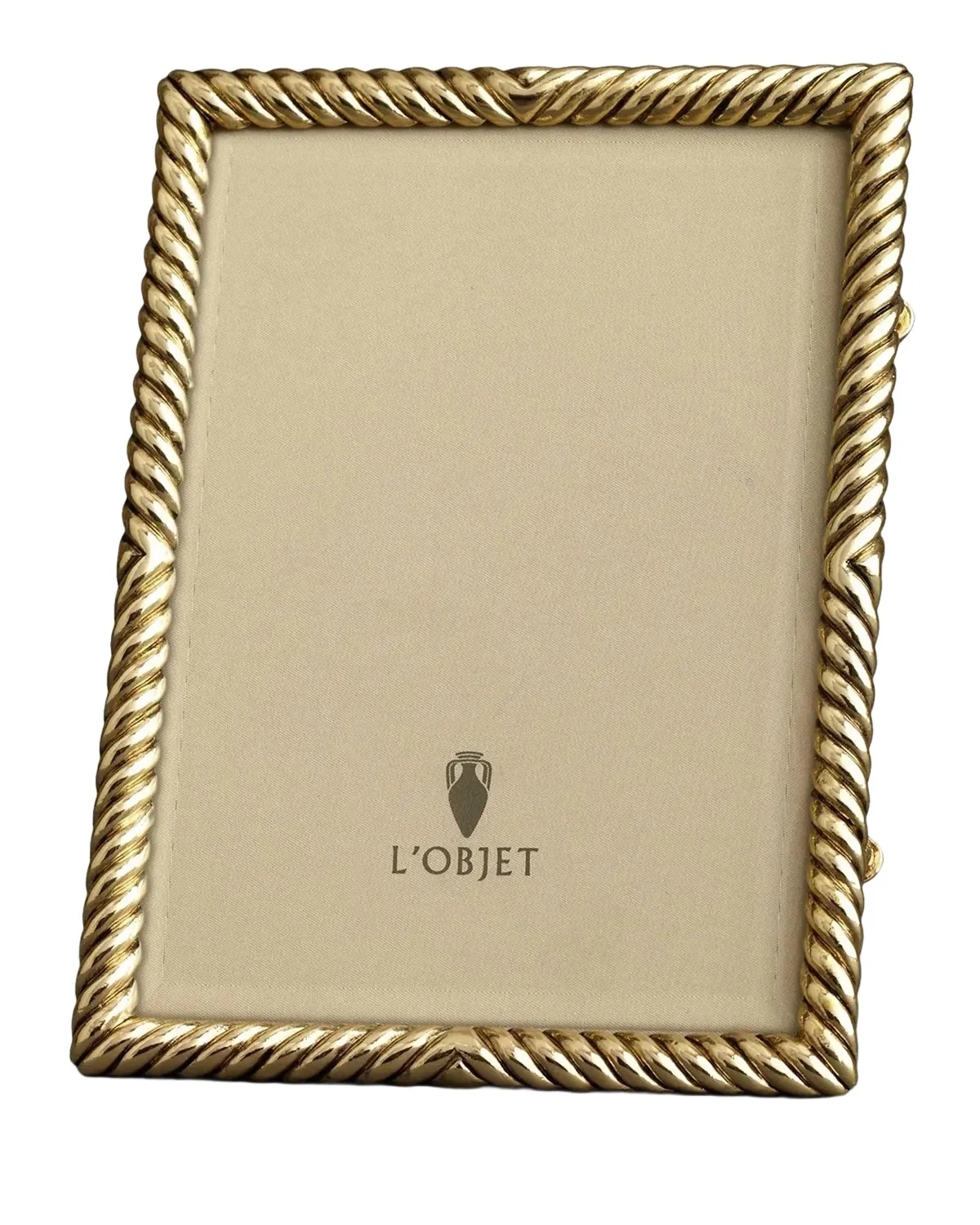 L'Objet Deco Twist 24k Gold Picture Frame