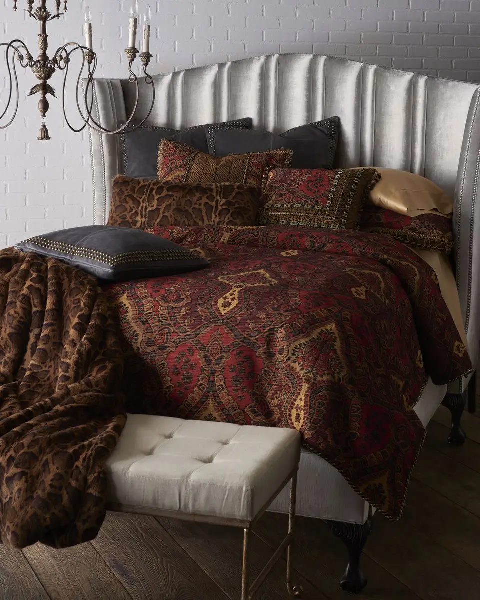 Haute House Eastwood Channel-Tufted California King Bed | Thumbnail 2