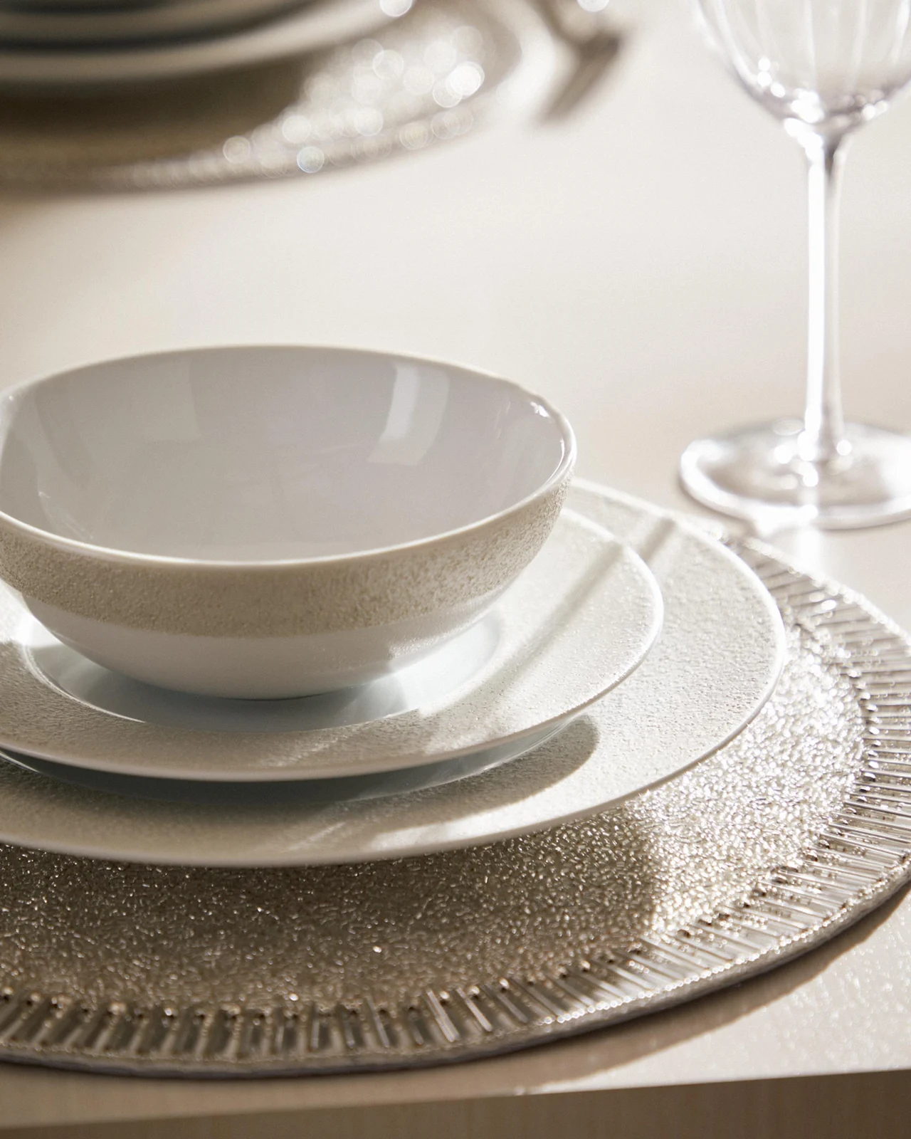 Neiman Marcus 12-Piece Sahara Dinnerware Set