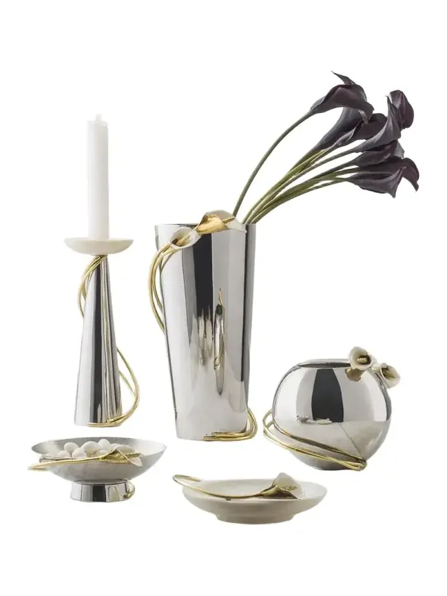 Michael Aram Calla Lily Rose Bowl Vase