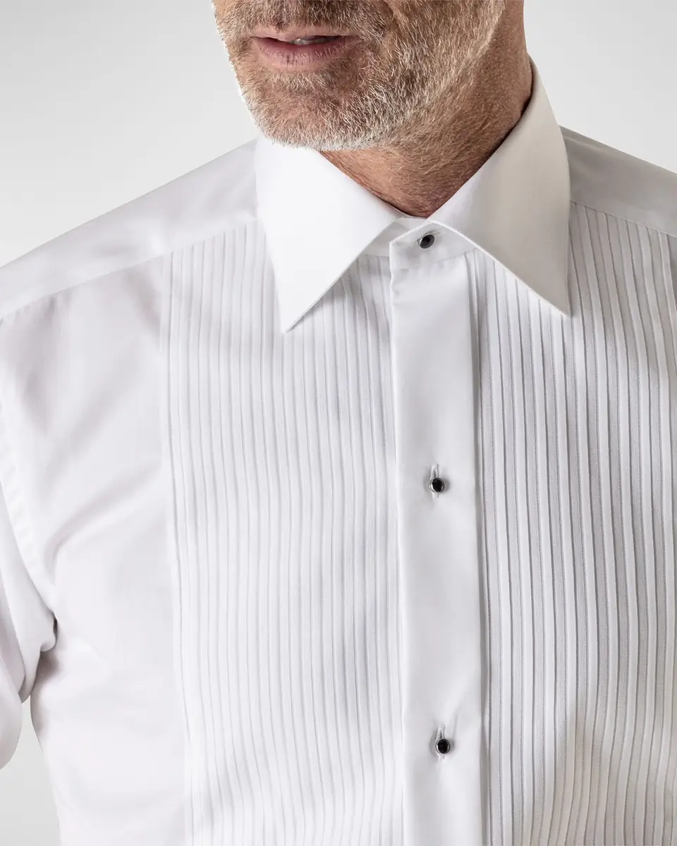 Eton Contemporary-Fit Pleated Bib Formal Shirt | Thumbnail 2 Eton Contemporary-Fit Pleated Bib Formal Shirt | Thumbnail 2