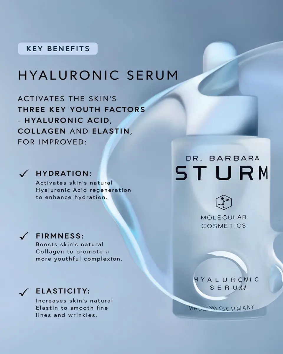 Dr. Barbara Sturm Hyaluronic Serum, 1.0 oz./ 30 mL | Thumbnail 3 Dr. Barbara Sturm Hyaluronic Serum, 1.0 oz./ 30 mL | Thumbnail 3