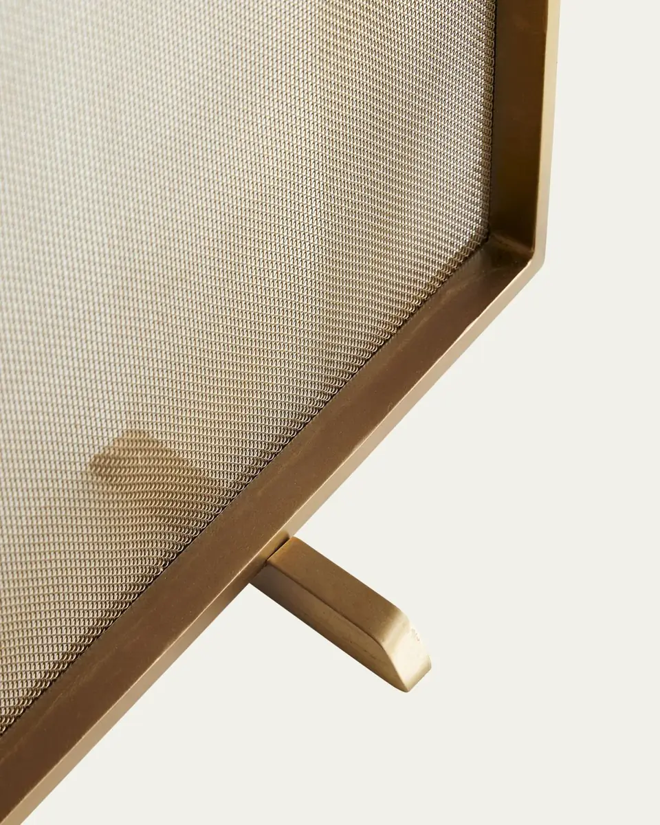 Arteriors Gita Large Fireplace Screen | Thumbnail 4