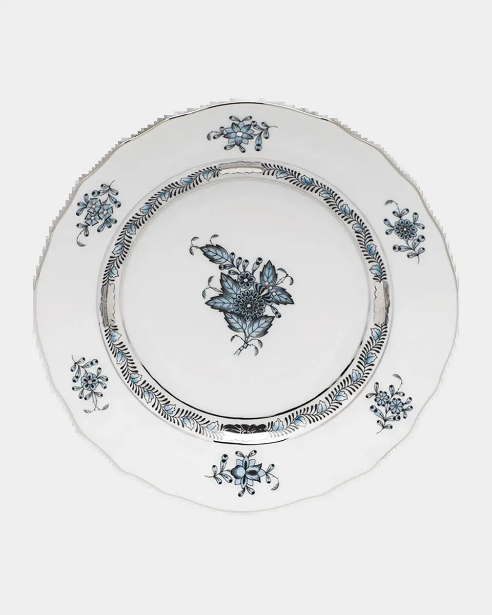 Herend Chinese Bouquet Turquoise & Platinum Bread & Butter Plate | Thumbnail 2