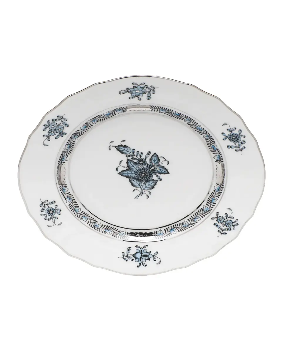 Herend Chinese Bouquet Turquoise & Platinum Bread & Butter Plate | Thumbnail 3