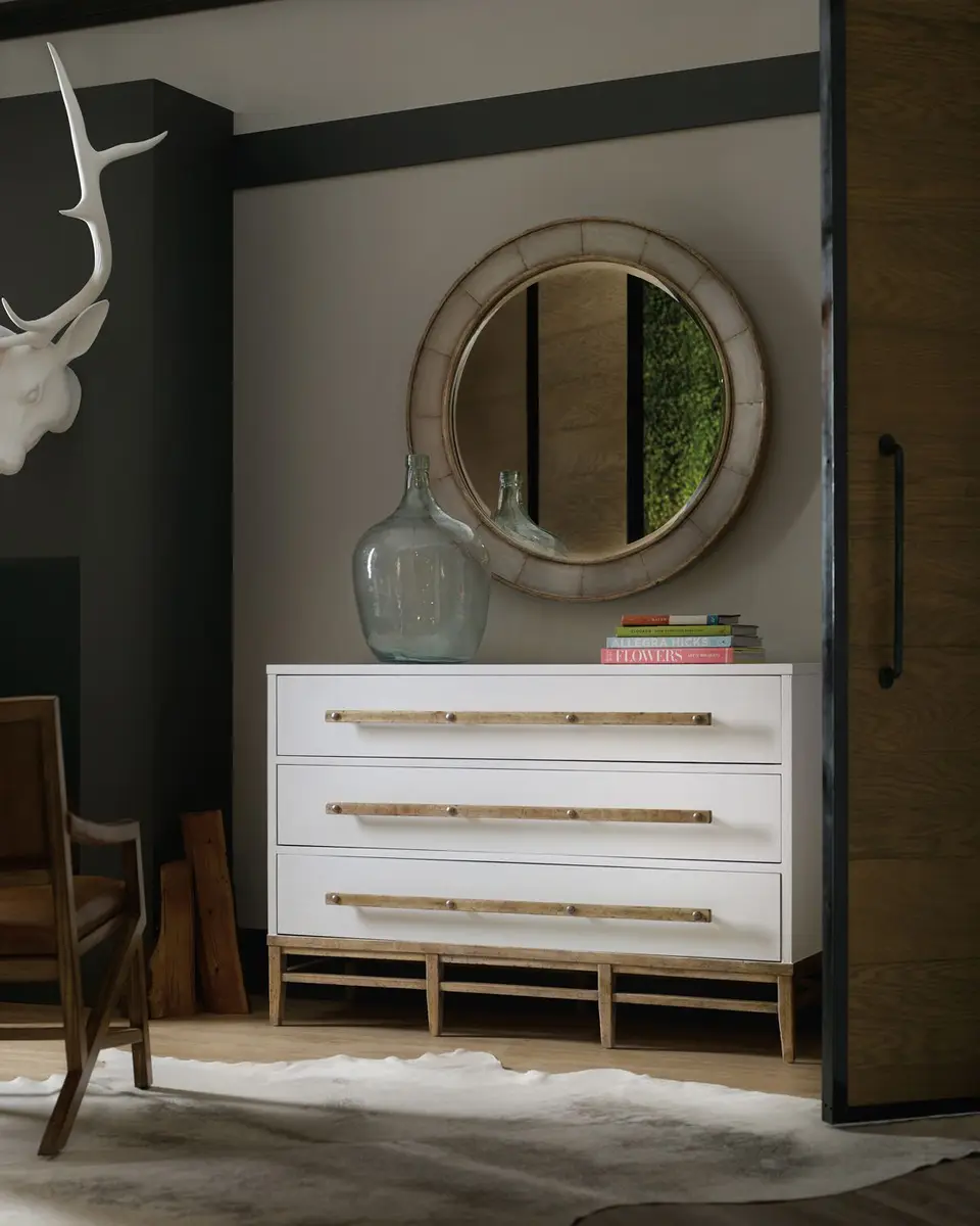 Hooker Furniture Urban Elevation Three-Drawer Bachelors Chest | Image 1 Hooker Furniture Urban Elevation Three-Drawer Bachelors Chest | Image 1
