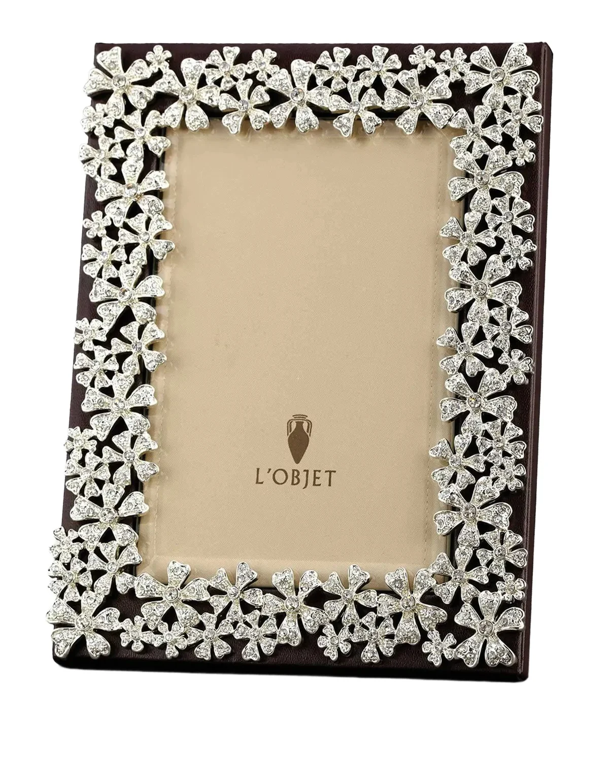 L'Objet Garland Swarovski® Crystal Picture Frame, 8x10"