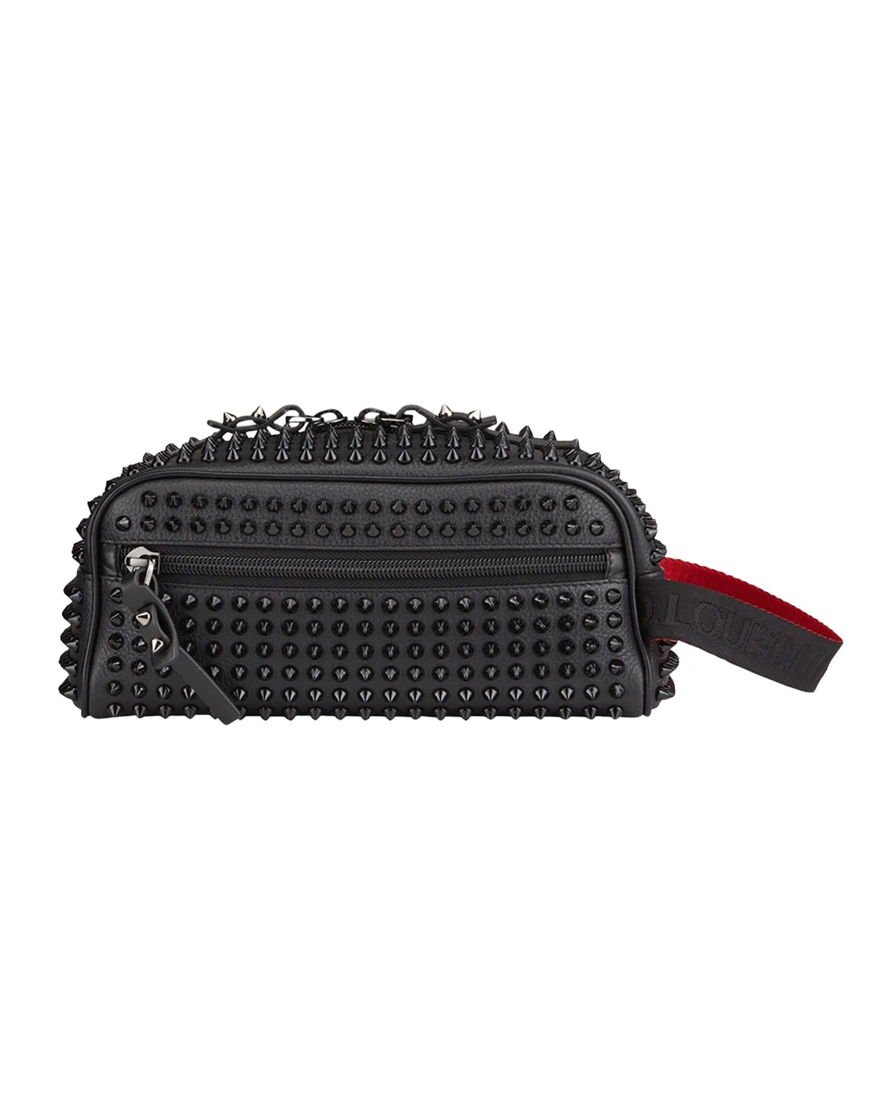 Men's Blaster Spiked Leather Travel Toiletry Bag