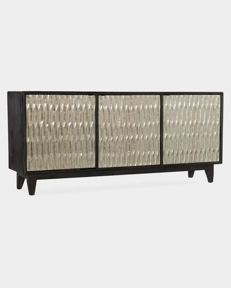 Hooker Furniture Shimmer Three-Door Credenza | Thumbnail 4 Hooker Furniture Shimmer Three-Door Credenza | Thumbnail 4