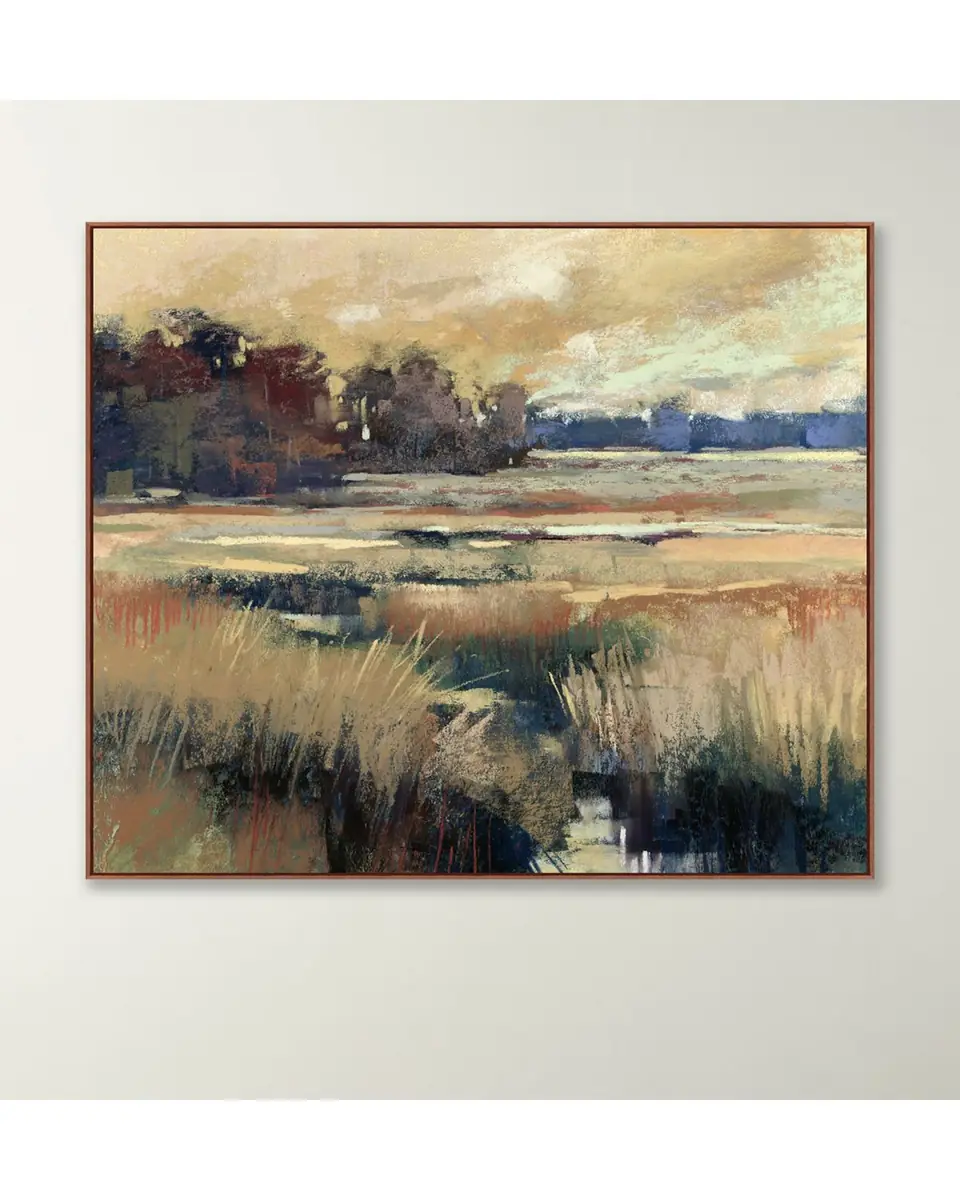 Wendover Art Group "Golden Ribbons" Wall Art on Canvas | Thumbnail 2 Wendover Art Group "Golden Ribbons" Wall Art on Canvas | Thumbnail 2