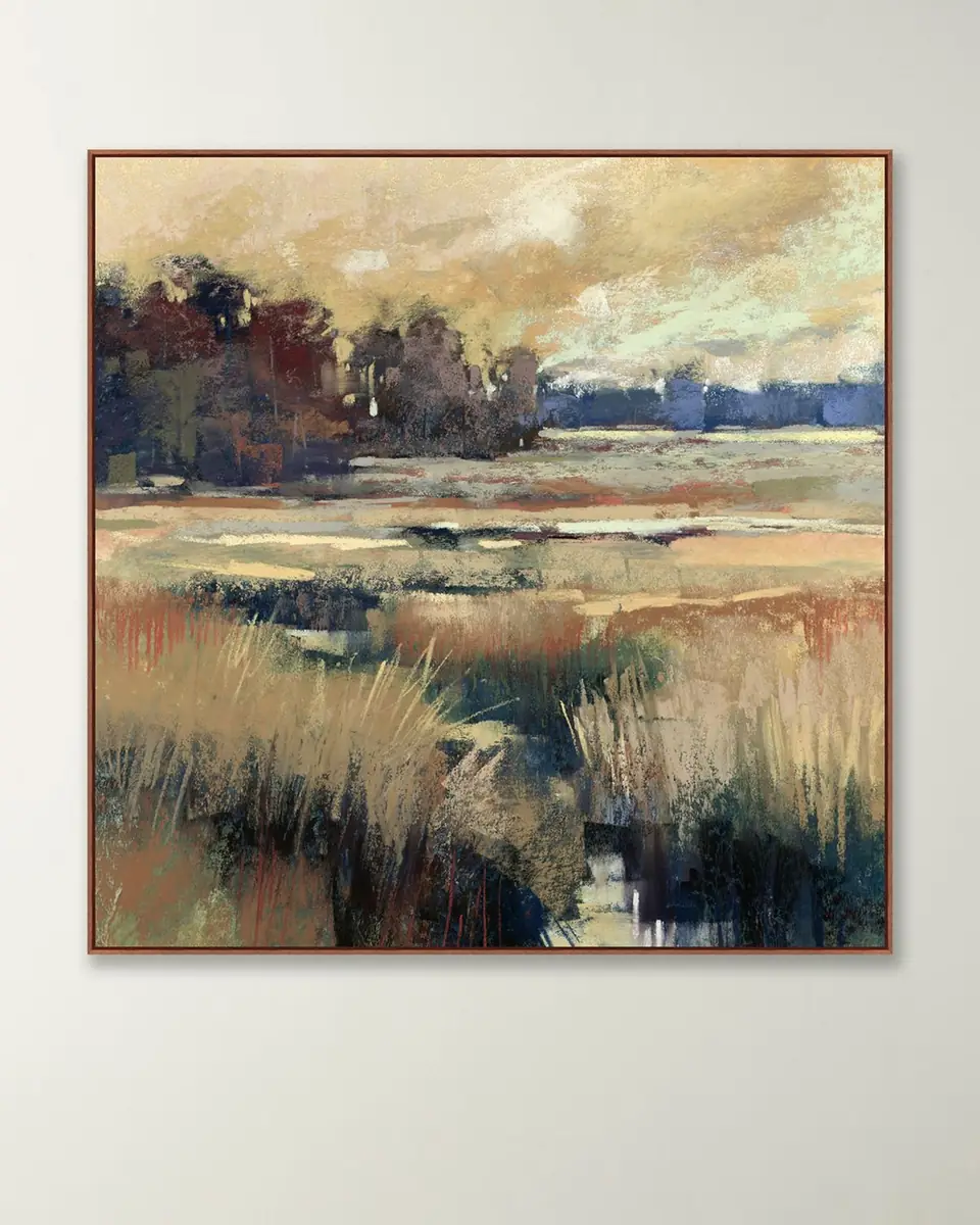 Wendover Art Group "Golden Ribbons" Wall Art on Canvas | Thumbnail 4 Wendover Art Group "Golden Ribbons" Wall Art on Canvas | Thumbnail 4