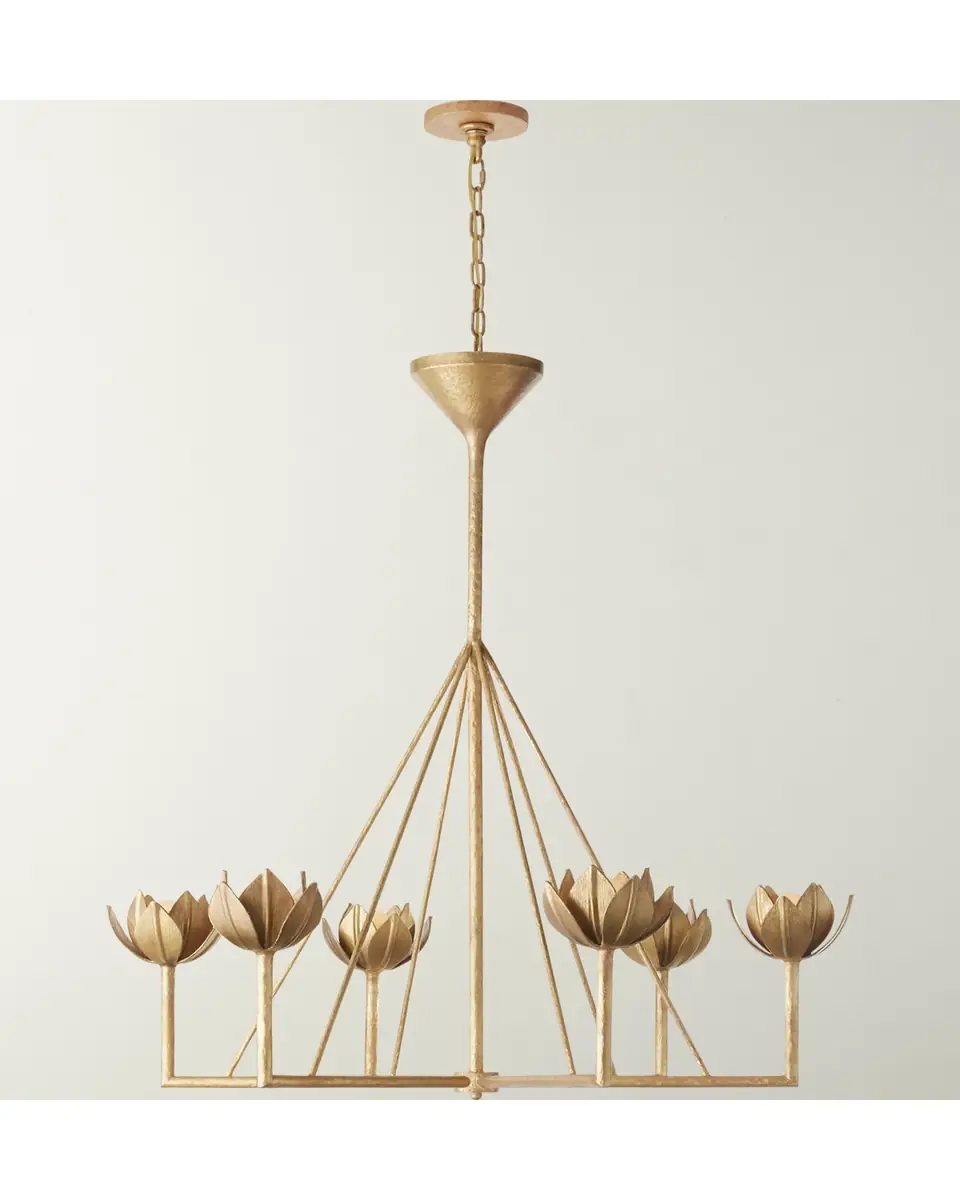 Visual Comfort Signature Alberto Large Single Tier Chandelier By Julie Neill | Thumbnail 2 Visual Comfort Signature Alberto Large Single Tier Chandelier By Julie Neill | Thumbnail 2