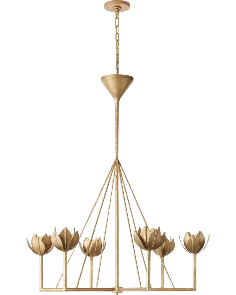 Alberto Large Single Tier Chandelier By Julie Neill