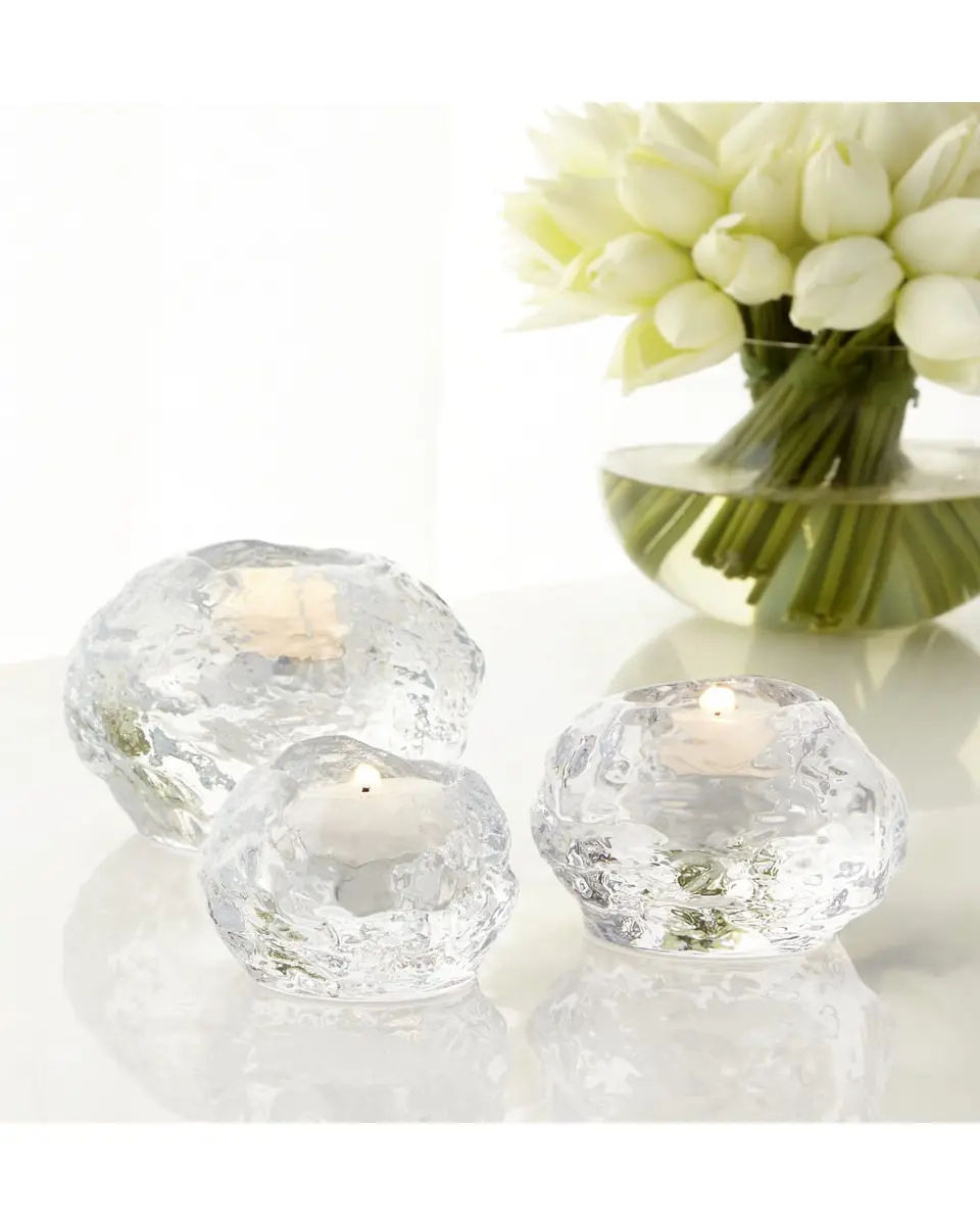 Kosta Boda Snowball Votive Set | Thumbnail 2