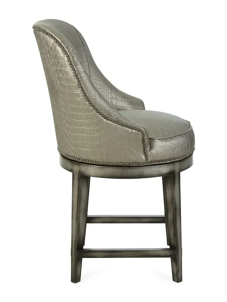 Old Hickory Tannery Ashton Counter Stool, 24"