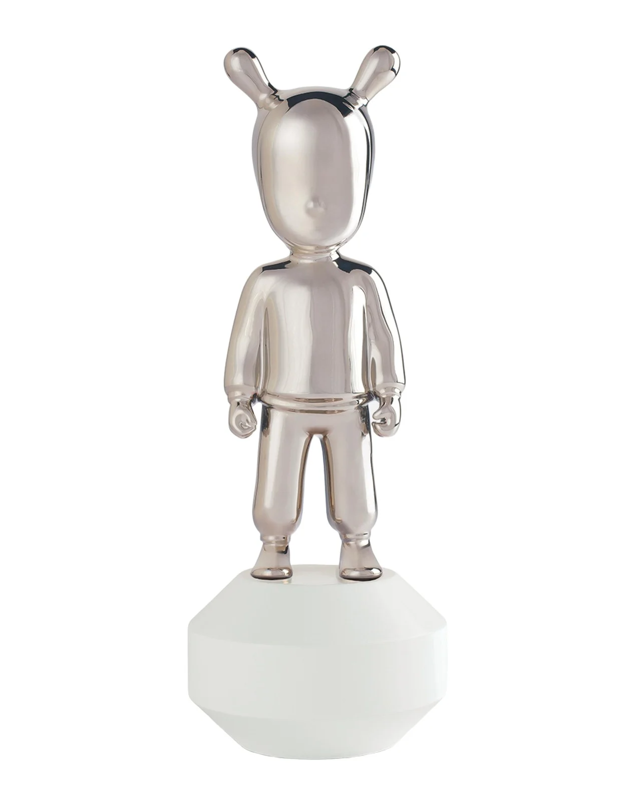 Lladro "The Guest" Figurine - Silver - Little