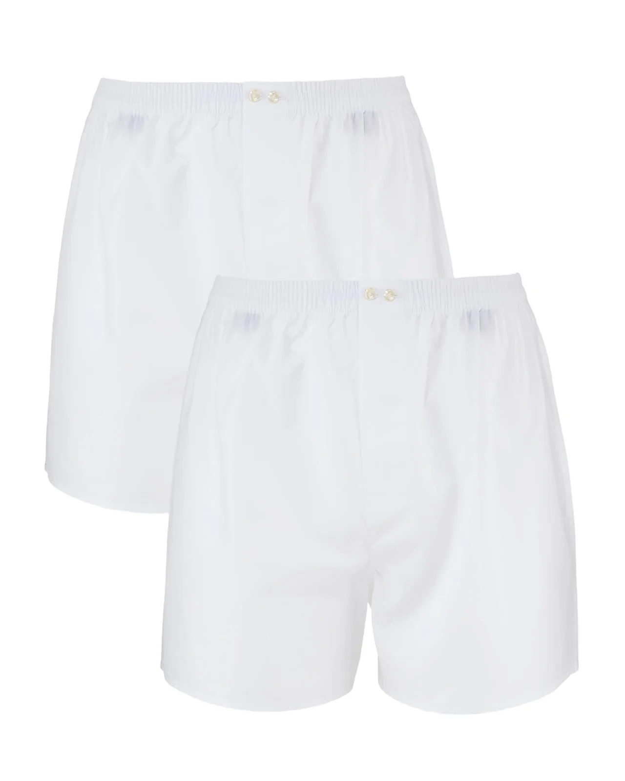 Men's 2-Pack Tagless Cotton Boxers Men's 2-Pack Tagless Cotton Boxers