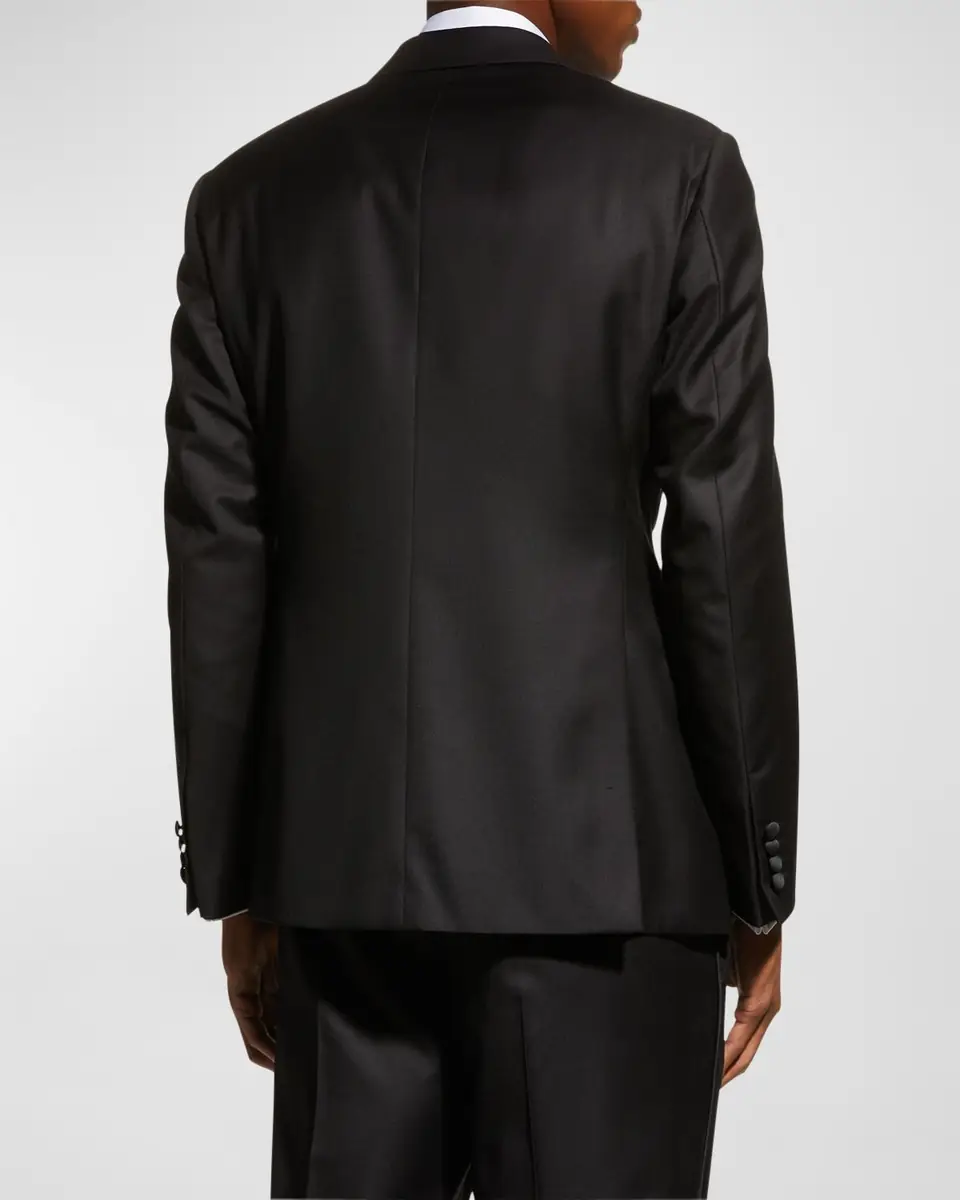 Emporio Armani Super 130s Wool Two-Piece Tuxedo | Thumbnail 6 Emporio Armani Super 130s Wool Two-Piece Tuxedo | Thumbnail 6