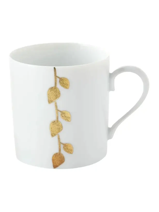 Haviland & Parlon Daphne Gold-Leaf Mug