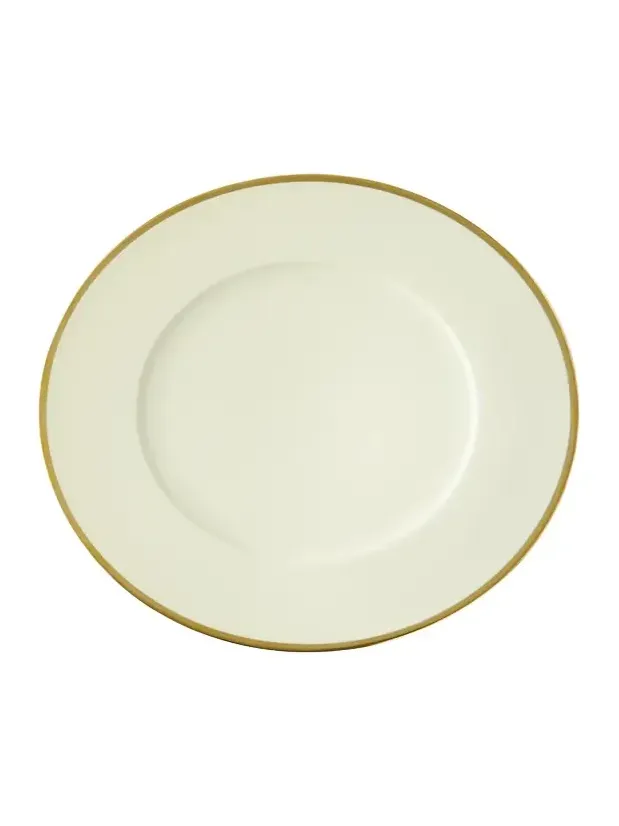 Anna Weatherley Porcelain and 24k Gold Charger