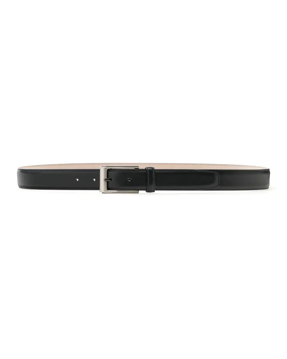 Magnanni Men's Manchester Square-Buckle Leather Belt | Thumbnail 2