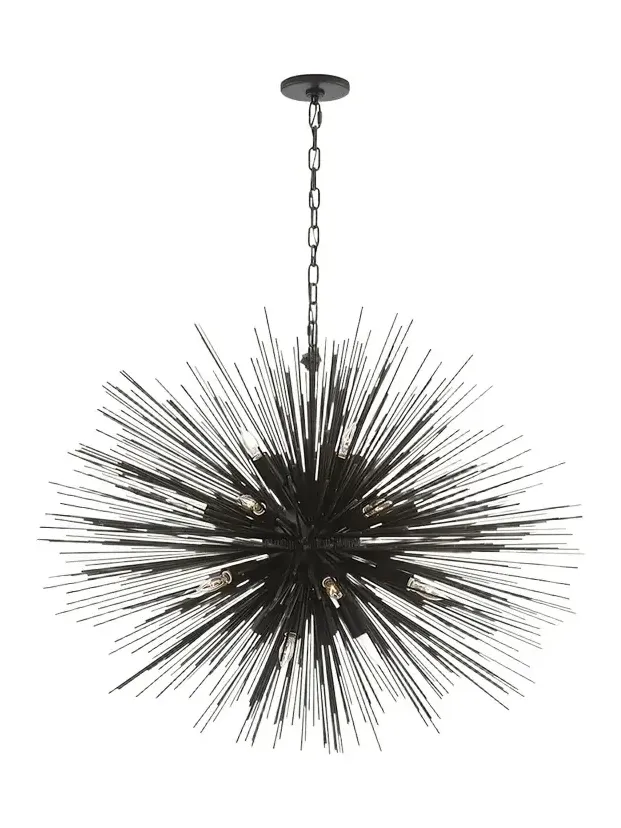 Visual Comfort Signature Strada Large Round Chandelier By Kelly Wearstler