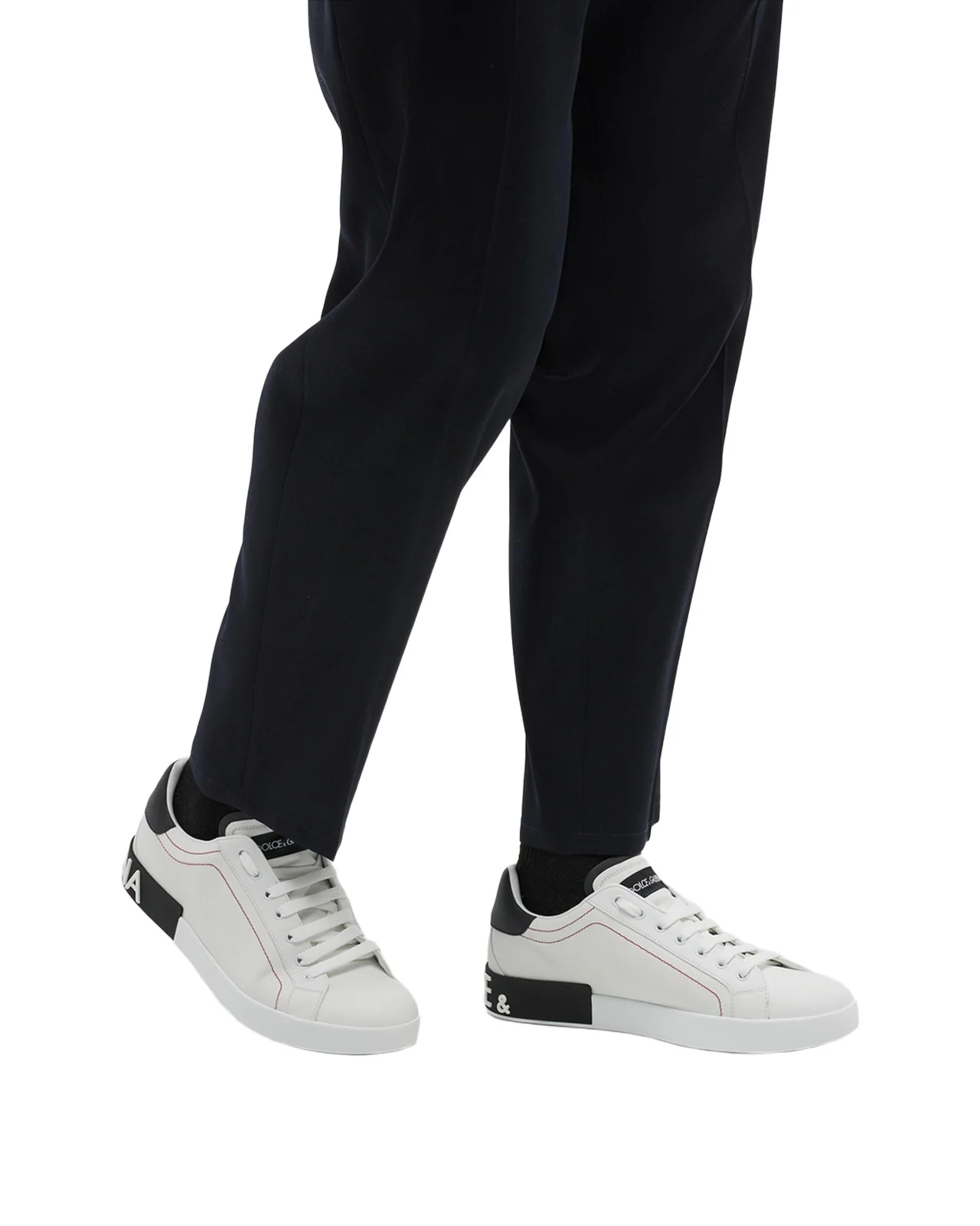 Men's Portofino Two-Tone Leather Sneakers