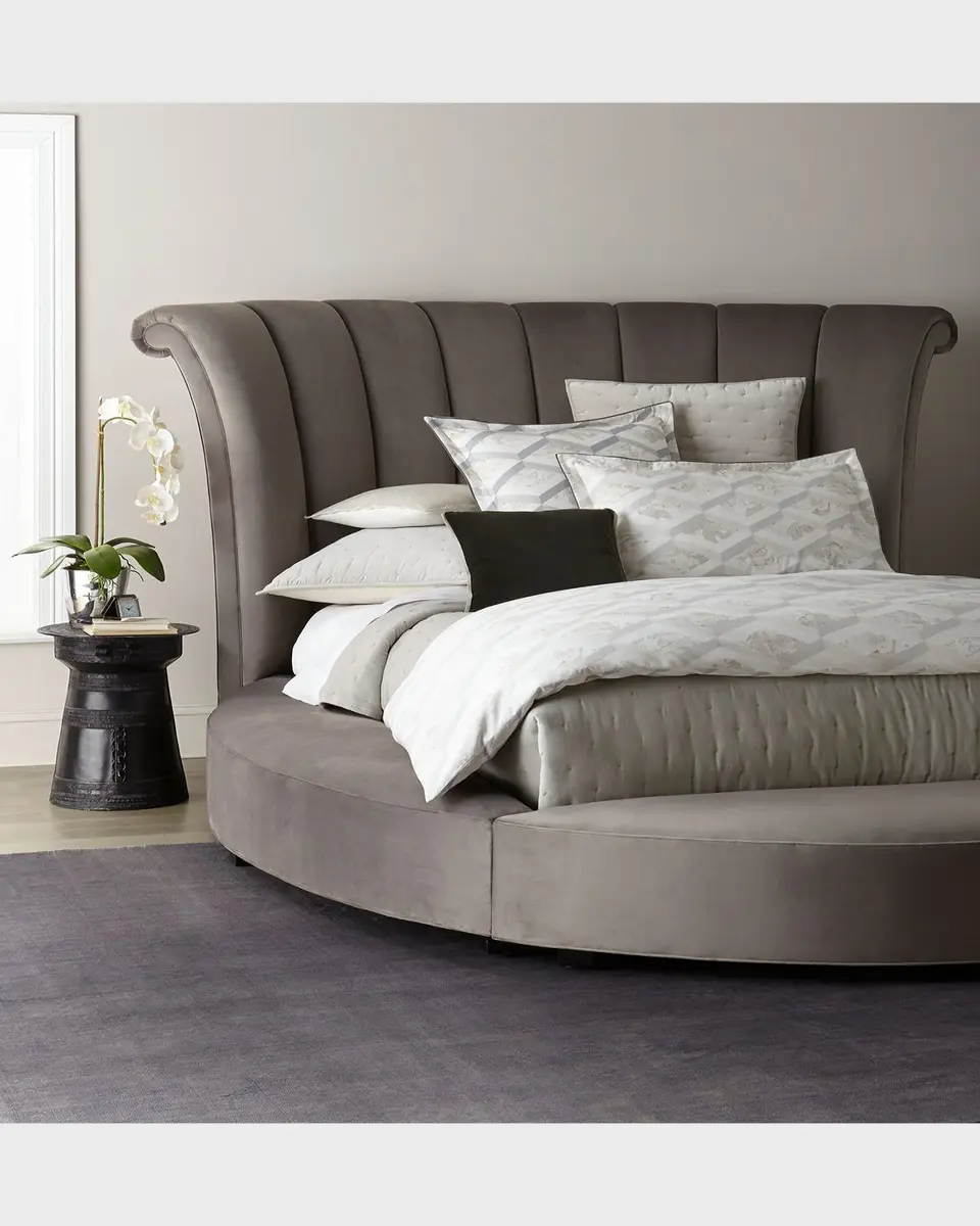 Haute House Katya Round King Platform Bed | Thumbnail 3 Haute House Katya Round King Platform Bed | Thumbnail 3