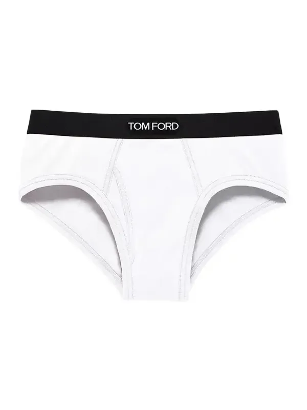 Men's Jacquard Logo Cotton Briefs Men's Jacquard Logo Cotton Briefs