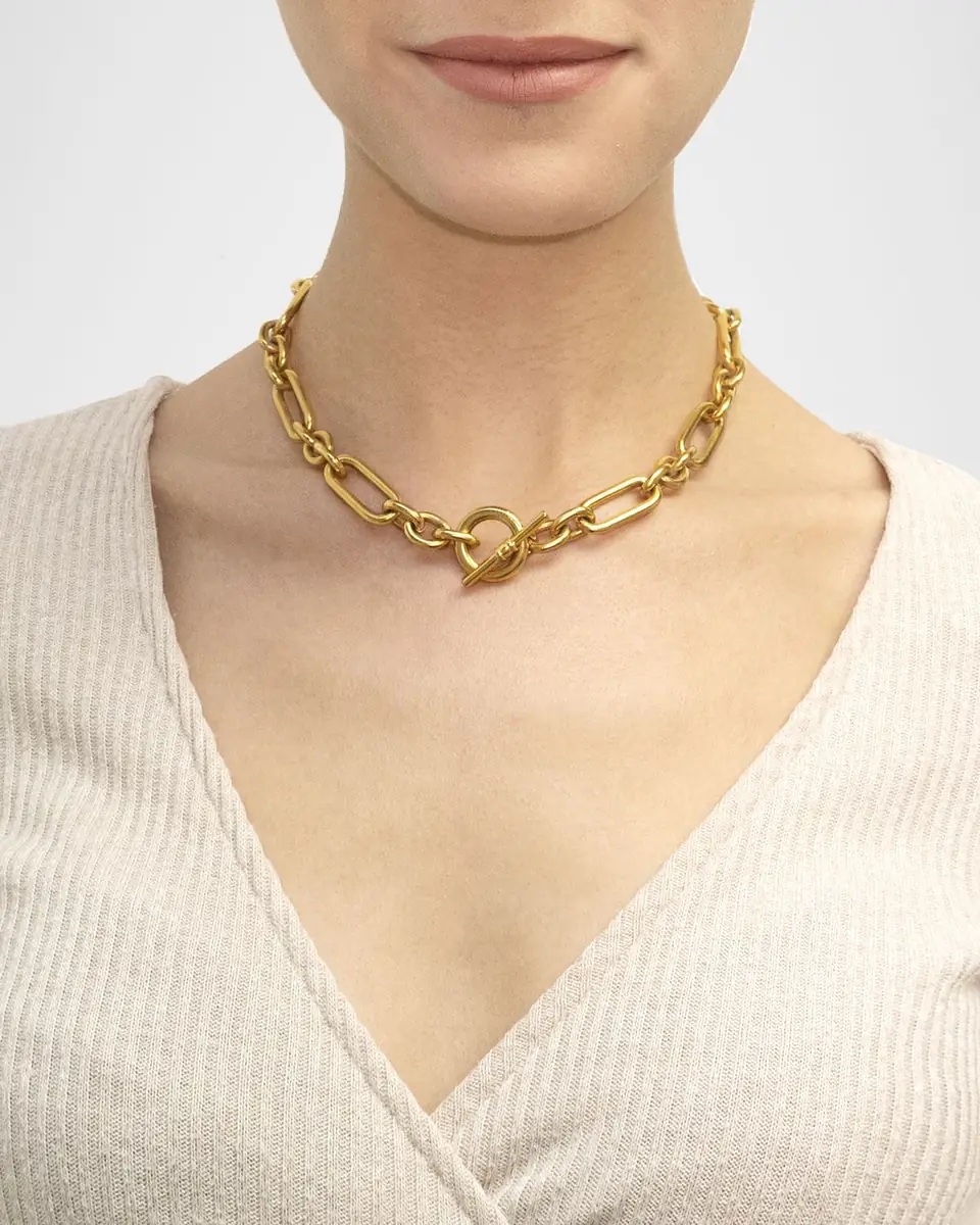 Ben-Amun Short Chain-Link Necklace | Thumbnail 2