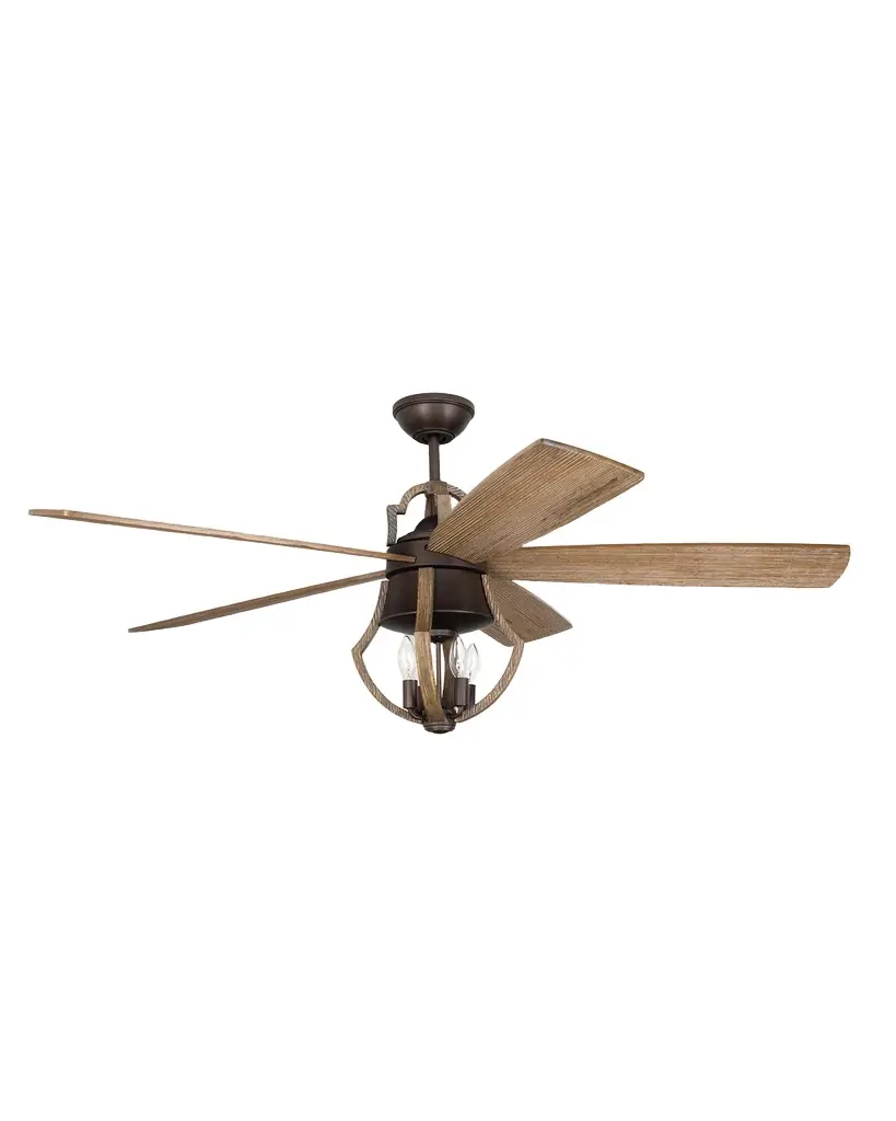 Ellington Winton 56" Indoor Ceiling Fan with Light Kit | Image 1 Ellington Winton 56" Indoor Ceiling Fan with Light Kit | Image 1